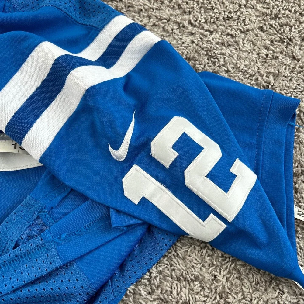 Indianapolis Colts Andrew‎ Luck 12 NFL Football Jersey Nike Men's Size 44